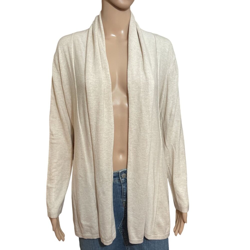 Zara Beige Cardigan Size Small